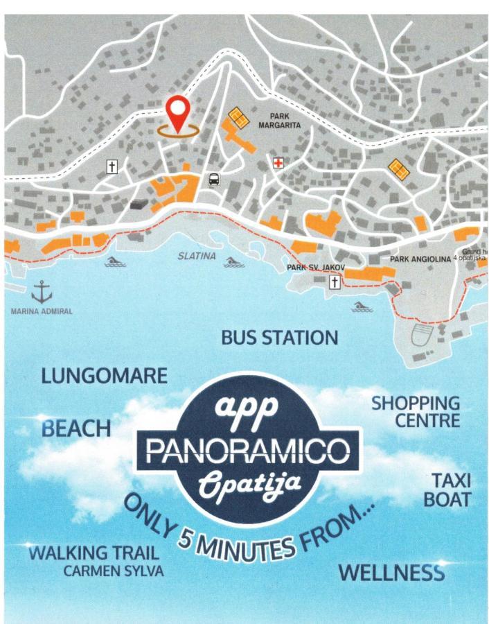 Panoramico Apartment Opatija Zewnętrze zdjęcie